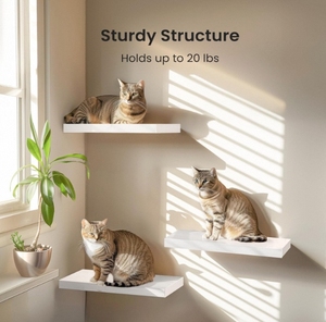 Étagères murales flottantes en bois pour salle de bain, chambre, salon, cuisine, <span class=keywords><strong>petite</strong></span> étagère suspendue - Product Image 4