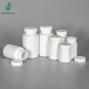 Factory Price Custom logo White Empty 50cc 200ml 250ml 300ml <strong>HDPE</strong> <strong>Plastic</strong> Vitamin Pill Capsule <strong>Bottle</strong> Medicine <strong>Bottles</strong> with Lid - Product Image 1