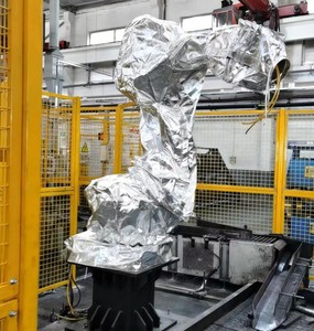<span class=keywords><strong>Ropa</strong></span> de Protección para Robots de Soldadura y Pulverización para FANUC, KUKA, Yaskawa, <span class=keywords><strong>Kawasaki</strong></span>, NACHI, Traje Protector Antiestático y Resistente al Calor para Brazos de Robot - Product Image 2
