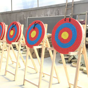 Cible de tir à l'arc à anneau complet en EVA pour entraînement en extérieur/intérieur avec support télescopique - Product Image 6