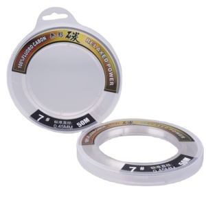 Línea de Monofilamento de Fibra de Carbono Muyuda MuyudaC02 de 50 Metros, Alta Resistencia a la Tracción y al Desgaste, para Pesca, Venta al por Mayor de Fábrica - Product Image 1