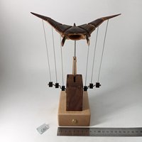 Cadeaux pour enfants, jouet artisanal en bois, raie manta mécanique en bois, décoration de bureau, ensemble de cadeaux de relaxation