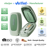 Viscijon Coupe-comprimés ABS automatique avec protection de lame, OEM usine, fournisseur en gros, cadeau pour personnes âgées et soins de santé