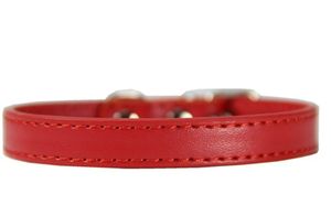 Großhandel Classic Striped PU Leder Haustier Halsband Guter Preis Hund und Katze Blank für Sublimation - Product Image 2