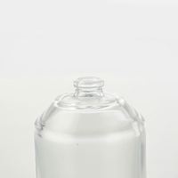 Nouvelle Arrivée Flacon de Parfum Transparent Vide Portable 30ml 50ml 100ml en Verre avec Pompe Vaporisateur Sérigraphie Emballage Rechargeable Personnalisé