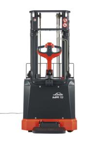 Linde 1166-02 Series MR12/15AP 1.2t/1.5t Prdestrian/Stand-on Electric Reach Truck With ZAPI Controller - Product Image 6