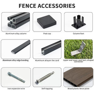 Clôture de <span class=keywords><strong>jardin</strong></span> <span class=keywords><strong>en</strong></span> composite <span class=keywords><strong>bois</strong></span>-plastique, <span class=keywords><strong>en</strong></span> stock aux États-Unis, moins chère, <span class=keywords><strong>en</strong></span> promotion - Product Image 4