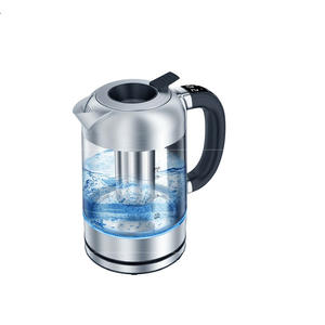 Bouilloire électrique en verre sans fil de haute qualité, arrêt automatique, grande capacité, base rotative à 360°, pour usage domestique et hôtelier - Product Image 1