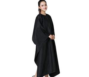 Tablier de <span class=keywords><strong>coiffeur</strong></span> en coton écologique et durable, élégant, pour salon, chemise de travail, maquillage, taille, usage domestique, sans manches - Product Image 5