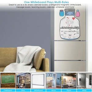 Calendario de pizarra magnética semanal, organizador de nevera, tablero de borrado en seco - Product Image 6