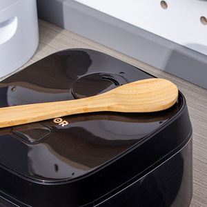 Bamboo Side Pressure Soup Ladle Durable Kitchen Cooking Spoon Utensil - Product Image 2