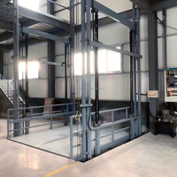 Monte-charge hydraulique robuste pour le levage de marchandises industrielles en usine et atelier