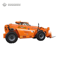 Factory Direct Sales New Telehandler Telescopic Loader 17m Lifting 5 Ton Mini Telescopic Forklift with Multiple Attachments