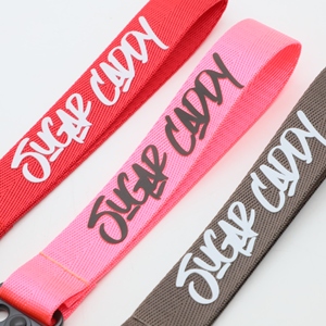Custom Printed Short Wrist <b>Lanyard</b> With Heavy Duty Carabiner Durable Key <b>Lanyard</b> for Cafe Staff & Customer Giveaways - Product Image 3