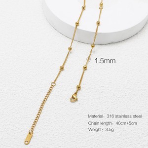 Atacado de Acessórios de Joalheria Masculina e Feminina: Colar de Corrente de Elos Grossos em Aço Inoxidável 316L - Product Image 5