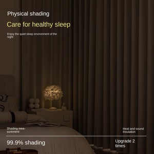 Cortinas Modernas <span class=keywords><strong>de</strong></span> Estilo Europeo Francés YongHo, Cortinas <span class=keywords><strong>de</strong></span> Lujo Ligero para Ventanas y Puertas <span class=keywords><strong>de</strong></span> Dormitorio y Sala <span class=keywords><strong>de</strong></span> Estar con Ojales - Product Image 4