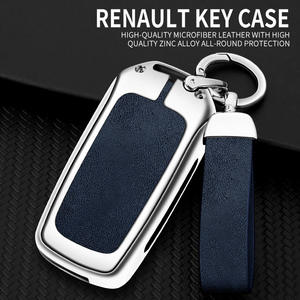 Coque de clé en alliage de zinc de qualité supérieure pour Renault Clio Megane Koleos Captur <span class=keywords><strong>Arkana</strong></span>, <span class=keywords><strong>accessoires</strong></span> de clé de voiture élégants - Product Image 3