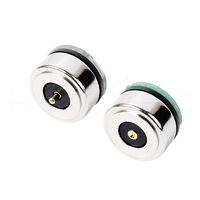 Connecteur magnétique circulaire HYTEPRO M430 à 2 broches Pogo pour PCB, 6A 5 à 24V, traversant, anti-inversion de polarité pour la recharge électronique
