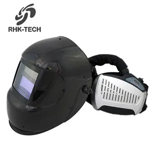 RHK 2024 Высокое качество CE PAPR авто затемнение на солнечных батареях очиститель воздуха сварочный шлем с вентиляционной системой