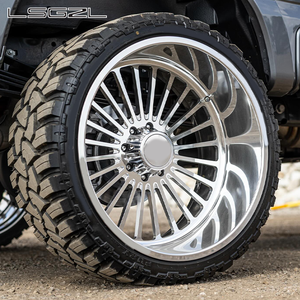 <span class=keywords><strong>Rines</strong></span> LSGZL Forjados Super Single Wheels 8x180 8x6.5 22x12 24x14 26x16 Pulgadas <span class=keywords><strong>para</strong></span> Camionetas <span class=keywords><strong>Chevy</strong></span> 1500 2500 GMC F150 F250 - Product Image 4