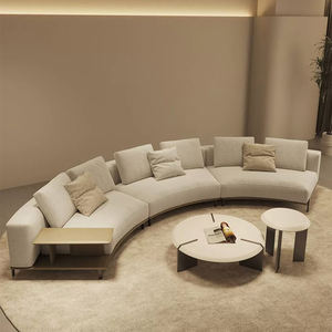 Sofá Seccional en Forma de L de Cuero Genuino Hecho a Medida, Diseño Moderno, MOQ Pequeño de 1 Pieza, Muebles de Lujo - Product Image 5