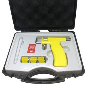 Máquina Profesional para Perforar Orejas y Nariz, Kit de Herramientas Estériles con Pistola de Perforación de Acero Inoxidable - Product Image 2
