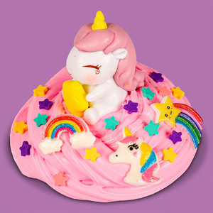 Pâte à modeler Licorne Fée, Slime Nuage, Slime Barbe à Papa, Fournitures de Slime, Jouet anti-stress, Jouet Slime parfumé - Product Image 2