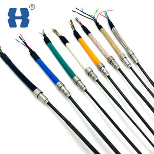 HUADONG Chauffage électrique en acier inoxydable 4.2X2.2mm Thermocouple de type J à section transversale Surface noircie Chauffage droit - Product Image 3