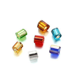 ลูกปัดแก้วเซนต์คุนก้าขนาด 2 มม. สีผสมเคลือบผิว สำหรับงาน DIY ทำเครื่องประดับและงานฝีมือ - Product Image 5