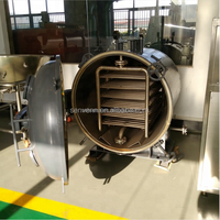 Cilindro de acero inoxidable de la serie YZG, horno secador de bandeja al vacío para alimentos, motor PLC certificado ISO para la industria de la construcción, secado de levadura