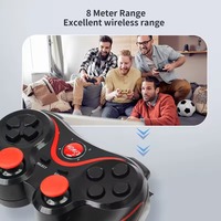 Manette de jeu sans fil Bluetooth pour téléphone portable, compatible avec les smartphones Android et iOS