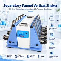 Agitateur vertical à entonnoir de séparation Cenlee Laboratory, 350 tr/min, amplitude de 40 mm, pour l'extraction liquide-liquide et la séparation eau-huile