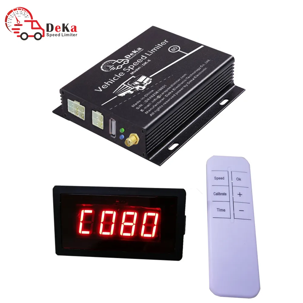 Good quality DK-5 Deka Speed Limiter bus GPS overspeed monitoring tracking devices for limiter car speed manufacturer