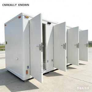 Remorque WC mobile de luxe avec rideau en velours pour la Semaine de la Mode et salon VIP extérieur - Product Image 2