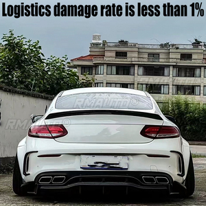 Alerón Trasero de Fibra de Carbono para Maletero de Mercedes-Benz Clase C C205 2014-2022, Alerón Trasero Tipo Cola de Pato, Accesorios para Automóviles - Product Image 2