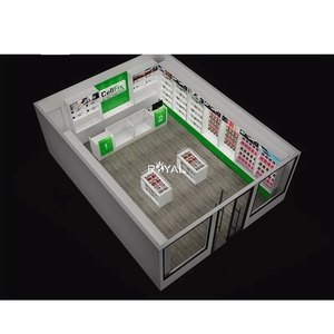 Quiosco Móvil <span class=keywords><strong>de</strong></span> Acero Inoxidable Resistente con Iluminación LED, Mejor <span class=keywords><strong>Precio</strong></span> para Tiendas <span class=keywords><strong>de</strong></span> Telefonía - Product Image 4