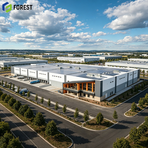 Estructura de Acero Industrial para Almacenes, Planta de Fabricación, Resistente a Terremotos, Conexión Atornillada, Industria - Product Image 1