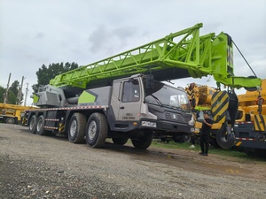 Vente de grue mobile d'occasion de 80 tonnes de qualité supérieure, fabriquée en Chine, grue sur camion ZOOMLION d'occasion, grue STC800V à Shanghai - Product Image 5