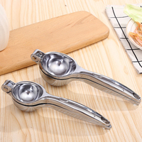 Keukenartikelen Home Kleine formaat handmatige fruitsapcentrifuge van metaal, zinklegering, roestvrijstalen messen, handpers, citroenpers, limoenpers