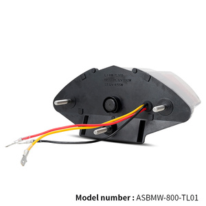 Luci posteriori a Led per moto omologate Emark luci posteriori di arresto luci di terzo freno per BMW R1200GS/ADV F800R F800GT F800S/<span class=keywords><strong>ST</strong></span> - Product Image 4