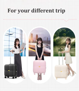 Maleta de Viaje Ligera de ABS de 18 Pulgadas con Logotipo Personalizado MGB, Elegante y Portátil <span class=keywords><strong>para</strong></span> Mujeres y Niños - Product Image 6