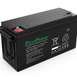 Batería sellada <span class=keywords><strong>de</strong></span> plomo-ácido FirstPower LFP12150T 12V150Ah, acumulador <span class=keywords><strong>de</strong></span> <span class=keywords><strong>gel</strong></span>, baja autodescarga, <span class=keywords><strong>para</strong></span> sistemas híbridos eólico-solares y energía marina - Product Image 1