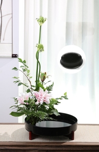 Hot New 48mm y 70mm Soporte de forma redonda DIY Bouquet Twister <span class=keywords><strong>Pin</strong></span> Holder Ikebana Floral Frogs Flower Arrangement Holder - Product Image 3