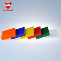 Feuille acrylique transparente Jumei 2 x 3, feuille acrylique pour sac, feuille acrylique pour porte de salle de bain