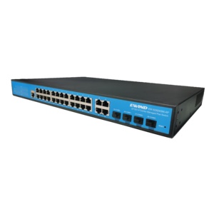 Công Tắc Gigabit PoE 24 Cổng Công Tắc Mạng Ethernet Đảo Ngược Kết Hợp <span class=keywords><strong>4</strong></span> Kết Hợp Được Quản Lý 400W - Product Image 4