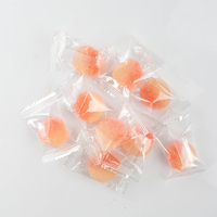 Bonbons gélifiés aux fruits acidulés en gros, bonbons mous enrobés de sucre, friandises moelleuses aromatisées aux fruits, en vrac, OEM