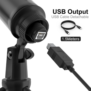 DM18 profesional USB recargable condensador PC micrófono Kit con cable para teléfono móvil Vlogging transmisión <span class=keywords><strong>Youtube</strong></span> grabación - Product Image 3