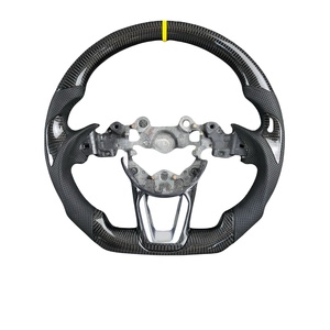 Volante de Fibra de Carbono para Mazda 3, 6, Axela, CX5, CX30, <span class=keywords><strong>CX90</strong></span>, ATZ, CX8, CX7, ATENZA 2018, 2019, 2020, 2021, <span class=keywords><strong>2022</strong></span>, CX-5, RX-7, CX3, RX7 - Product Image 1