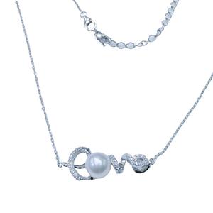 Colgante de Plata Pura con Perla de Agua Dulce Natural de 7.5-8mm, Diseño de Lujo, Perla de Agua Dulce Impecable de 7.5-8mm - Product Image 5