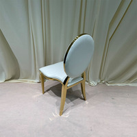 Chaise de salle à manger commerciale empilable moderne en métal de haute qualité, idéale pour les événements extérieurs, mariages et restaurants – Meilleures ventes à prix abordable